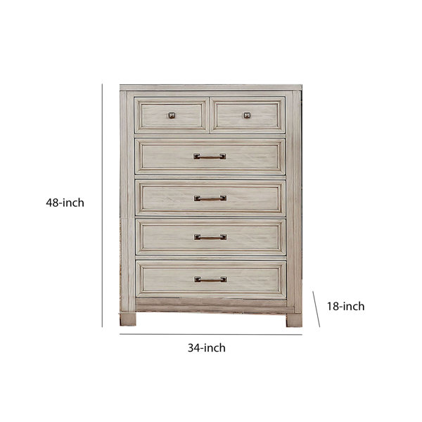 Kohen 5 drawer deals chest